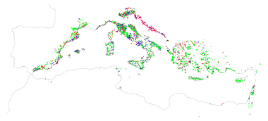mapa mediterrani